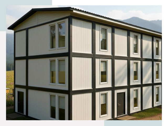 Модульные общежития в Мегионе