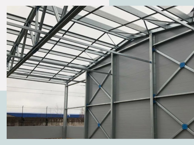 Каркасные ангары от СтальСтрой-Мго по цене от 626 руб.