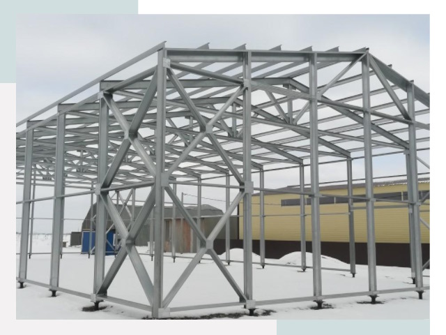 Каркасные ангары в Мегионе