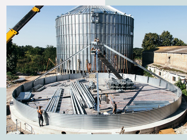 Силосы для зерна в Мегион от 626 руб. - Надёжное хранение