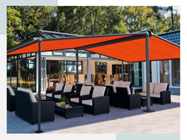 Навесы для кафе и ресторанов в Мегионе