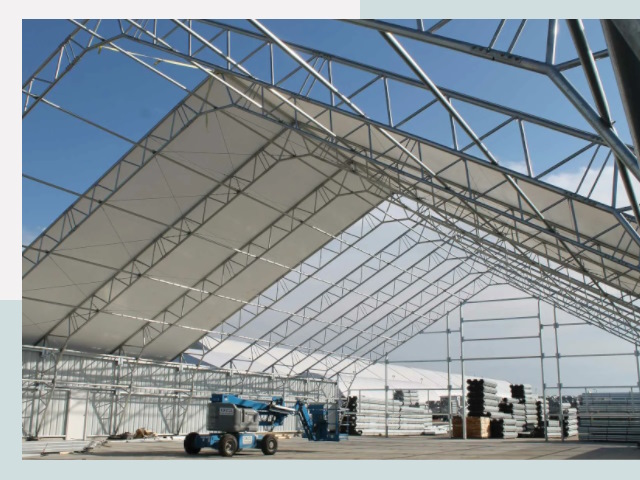 Каркасно-тентовые сооружения от СтальСтрой-Мго по цене 626 руб.