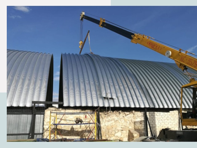 Реконструкция ангаров в Мегионе от 626 руб.