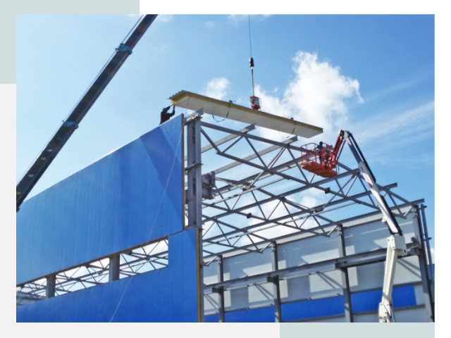 Монтаж сэндвич-панелей в Мегионе