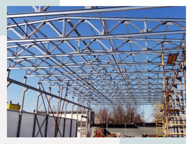 Металлокаркасы для складов в Мегионе